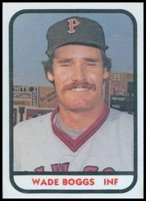 1981 TCMA Pawtucket Red Sox 15 Wade Boggs
